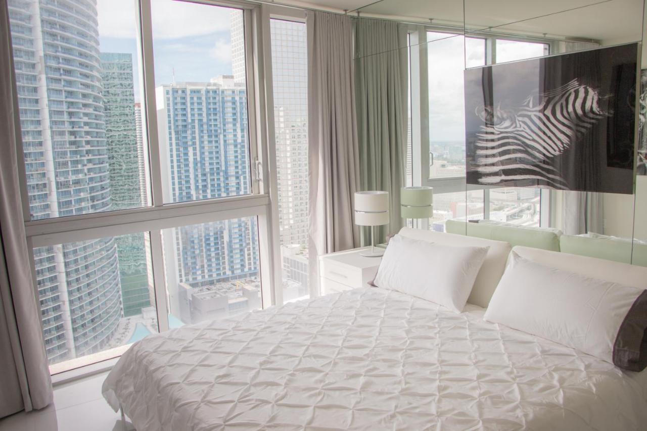 Luxury 5-Star Condo @37Th Floor In Icon Brickell 2B/2B Miami Bagian luar foto